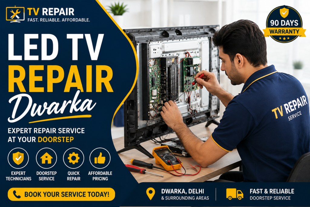 LED TV Repair Dwarka Professional LED TV repair service in Dwarka