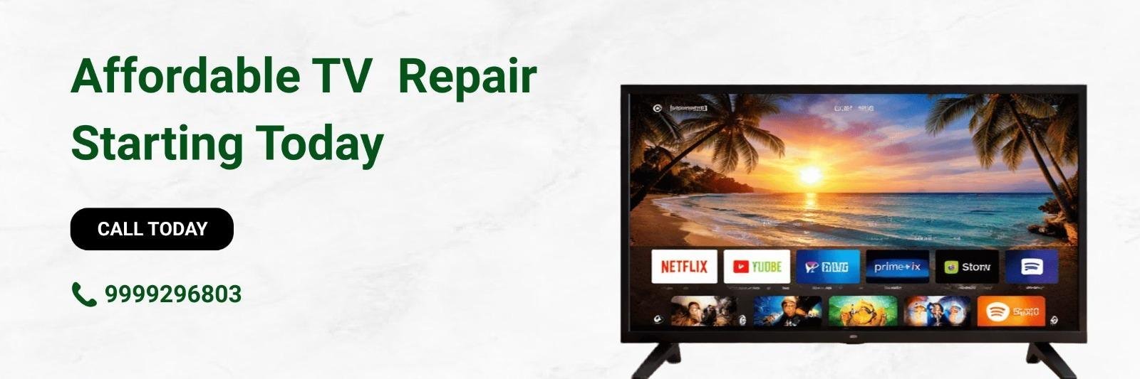 Home TV Repair Service with affordable TV repair and professional technician support